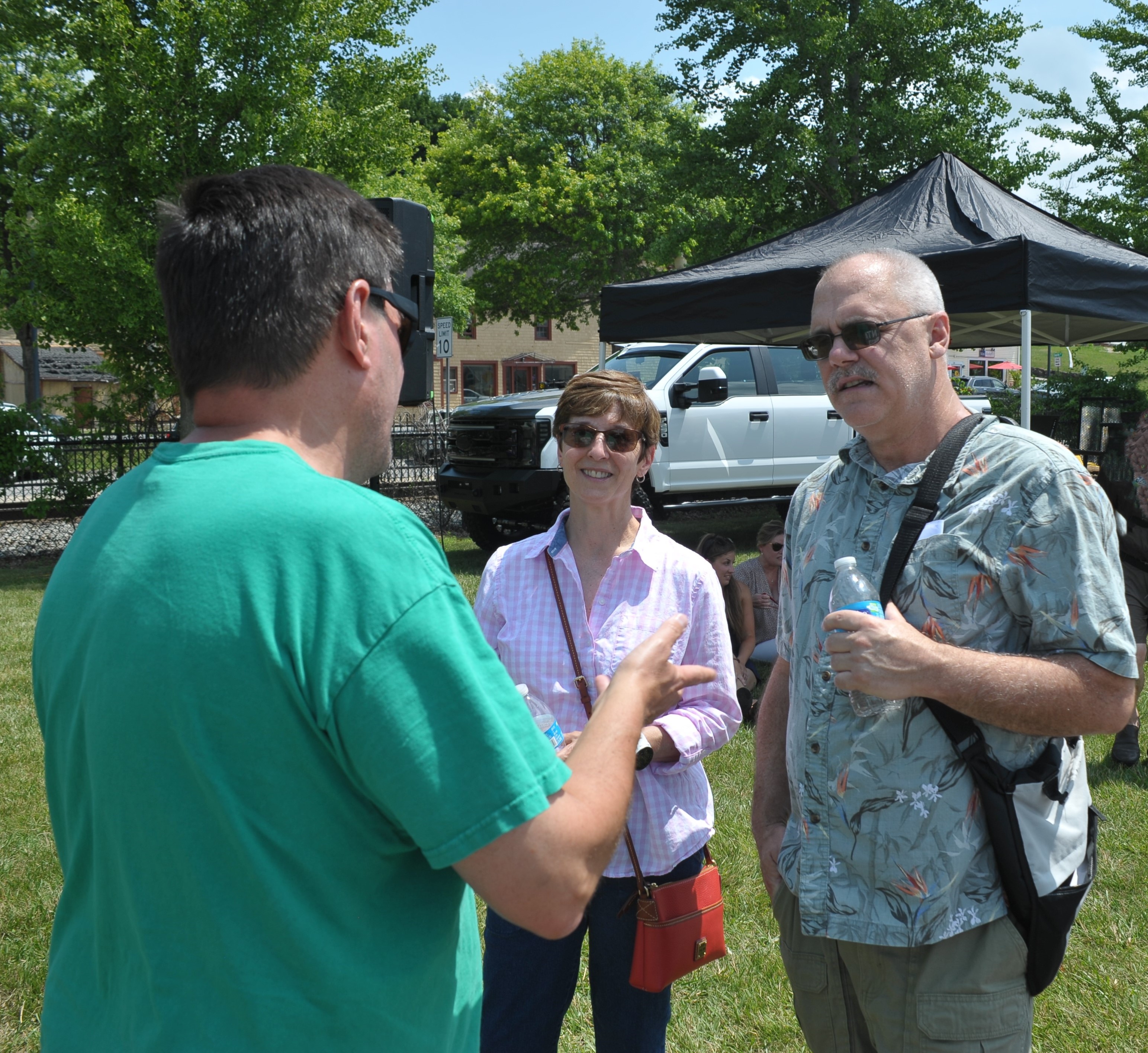 Marty Mygan with District 23 community members